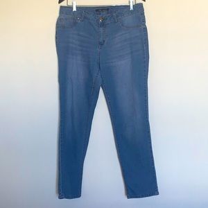 Size 14 denim light blue jeans